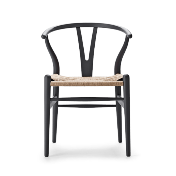 Carl Hansen &amp; Sn Y-stolen CH24 af Hans J. Wegner, soft colour og naturflet