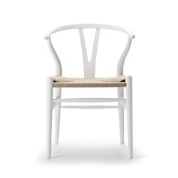 Carl Hansen &amp; Sn Y-stolen CH24 af Hans J. Wegner, soft colour og naturflet
