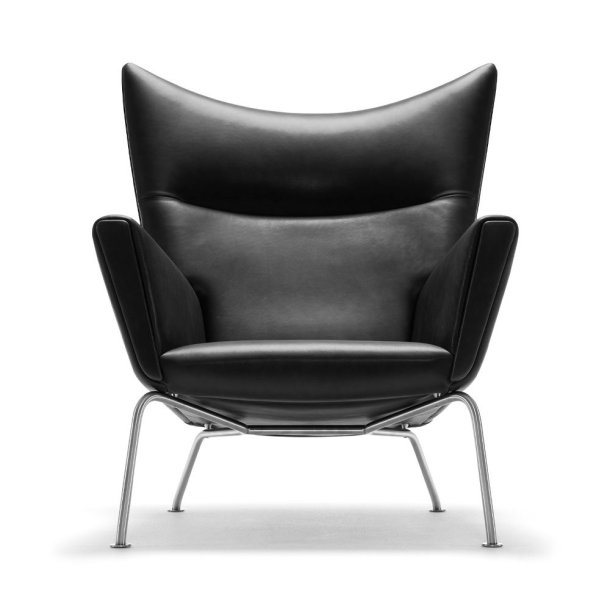 Wing Chair CH445 af Hans J. Wegner, lder Loke lder (A)