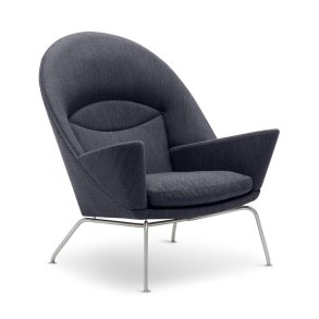 Oculus Chair CH468 af Hans J. Wegner, stof
