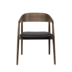 Andersen Furniture AC2 spisebordsstol rget Eg sort ldersde