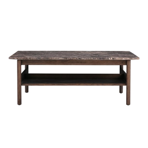 Wendelbo Collect Sofabord medium - Brun emperador marmor