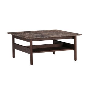 Wendelbo Collect Sofabord small - Brun emperador marmor