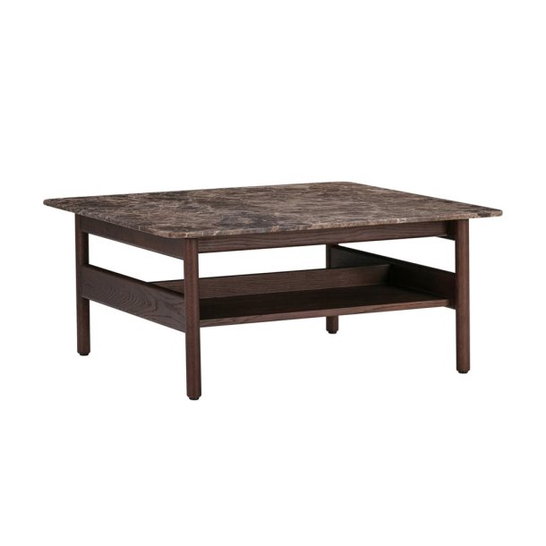Wendelbo Collect Sofabord small - Brun emperador marmor