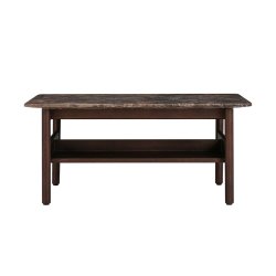 Wendelbo Collect Sofabord small - Brun emperador marmor