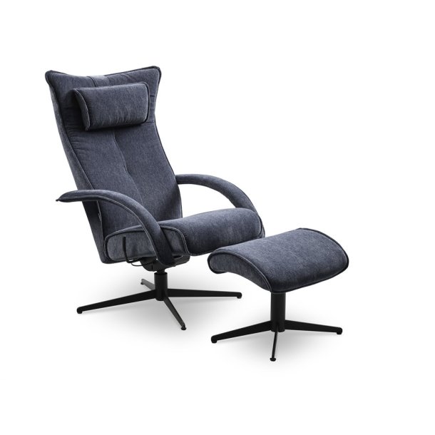 Brunstad Delta Motion Original lnestol inkl. skammel.
