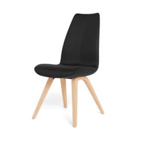 Brunstad Aroma spisebordstol Sort lder - Eg 