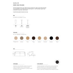 Brunstad - Lilly sofa - 2.5 Personers