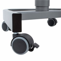  Slot hve snkebord Single Lift 80&times;60 cm, alu stel