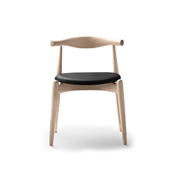 Carl Hansen &amp; S�n Elbow Chair CH20 af Hans J. Wegner, l�der