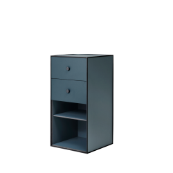 Frame 70 med 2 skuffer og 1 hylde