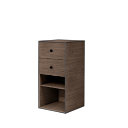 Frame 70 med 2 skuffer og 1 hylde