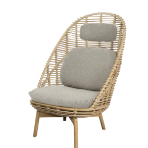 Cane-line Hive highback stol (54702), hj ryg