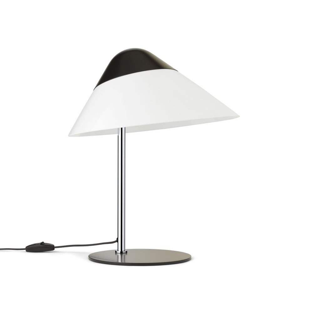 Carl Hansen &amp; Sn HJW02 Opala Bordlampe Midi Krom / Sort