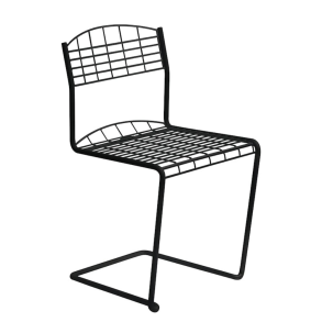 Grythyttan High Tech Stol, Sort