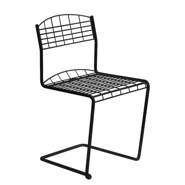 Grythyttan High Tech Stol, Sort