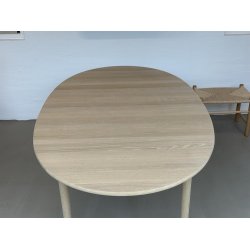 CH338 spisebord af Hans J. Wegner med udtrk til 2 tillgsplader, 200 x 115 cm