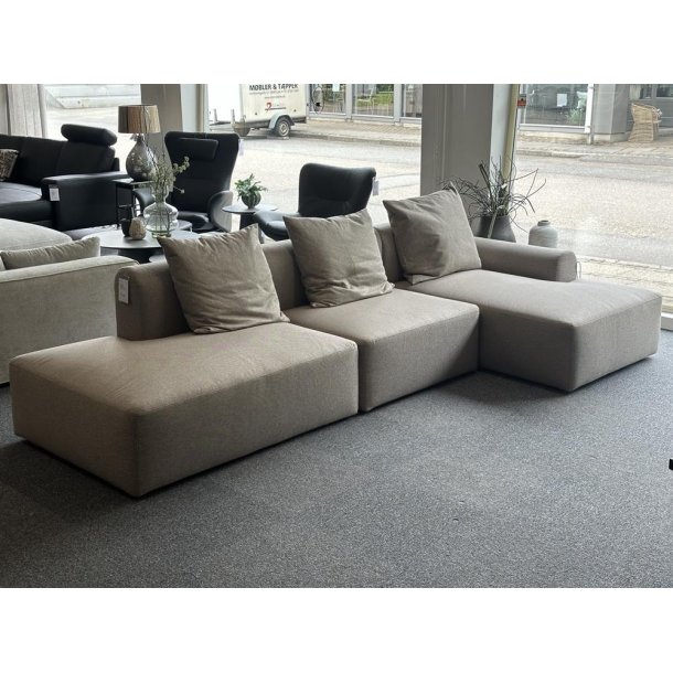 Tenksom Rund Modul sofa Denari 486 Warm Grey