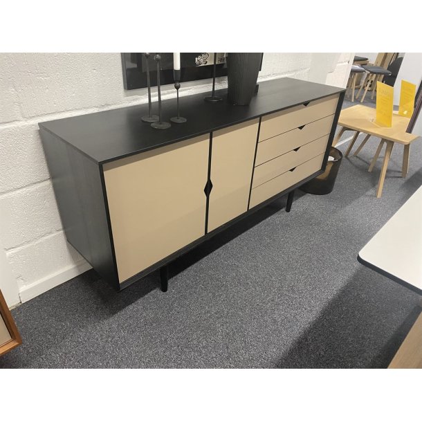 Andersen - S6 Sknk Sort Lak  Kashmir