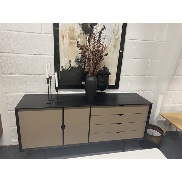 Andersen - S6 Sknk Sort Lak  Kashmir