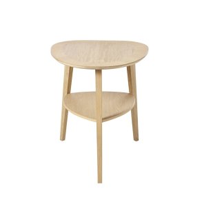 Aakjaer Furniture Sidebord Heart Table hvidolieret eg.