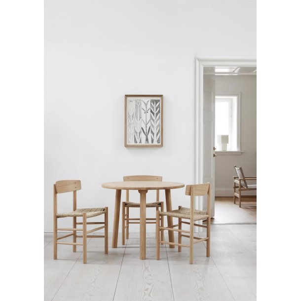 Fredericia Furniture J39 Folkestolen af Brge Mogensen, papirflet