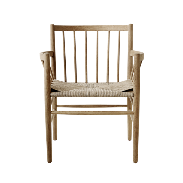 FDB Mbler - J81 stolen m. armln, eg og naturflet