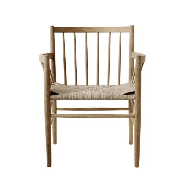 FDB Mbler - J81 stolen m. armln, eg og naturflet