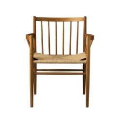 FDB Mbler - J81 stolen m. armln, eg og naturflet