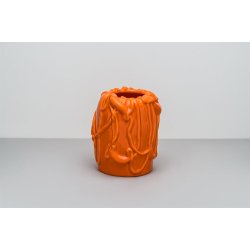 Raawii Michael Kvium - Jam - vase - persimmon orange