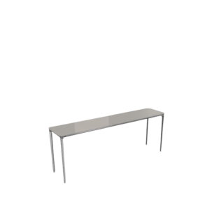 Sovet - Slim konsolbord 120x45 cm, glas