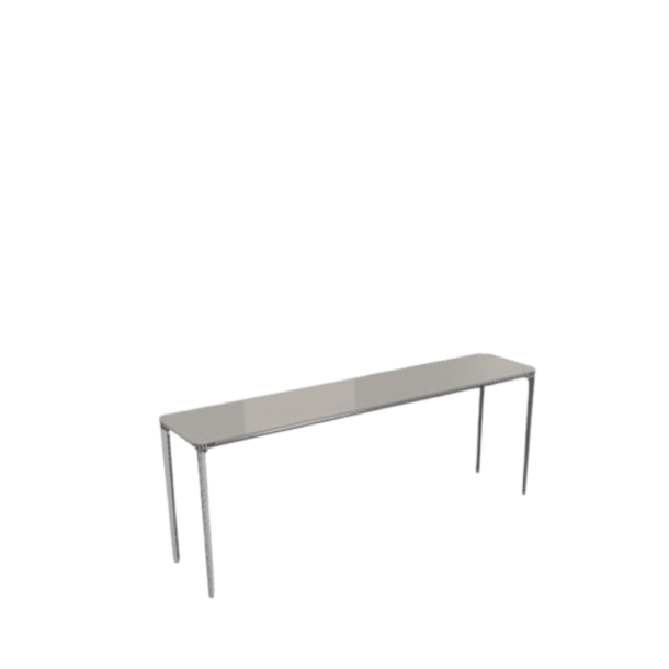 Sovet - Slim konsolbord 120x45 cm, glas