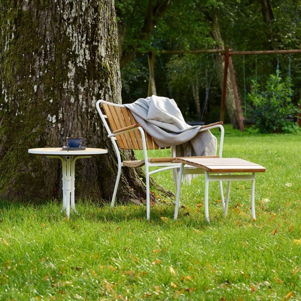 Mandalay Marguerit loungebord 50 - hvid