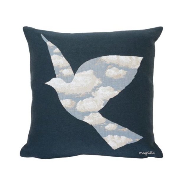Poulin design Magritte pude (8702), L&acute;oiseau de ciel, 45x45 cm