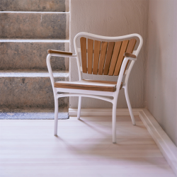 Mandalay Marguerit Kids stol hvid