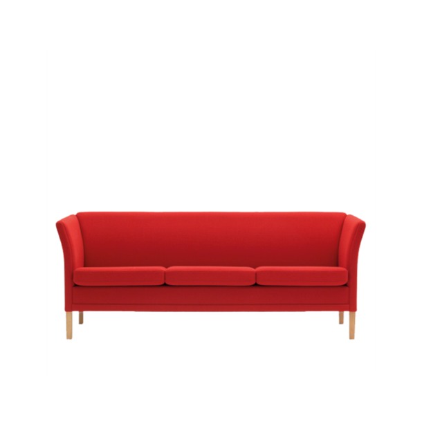 Nielaus - London-sofa m. stofbetrk, 3-personers