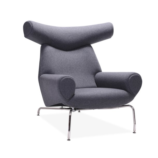 Fredericia Furniture Ox Chair, stof eller lder