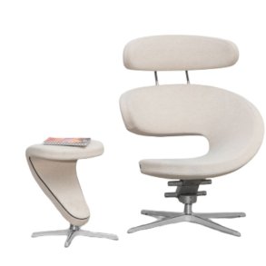 Varier Peel lnestol m. skammel