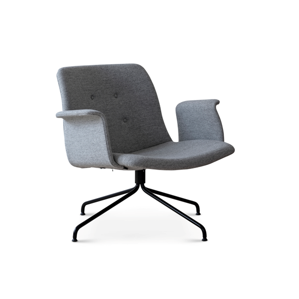 Bent Hansen - Primum Lounge Chair m. drejestel og armln 