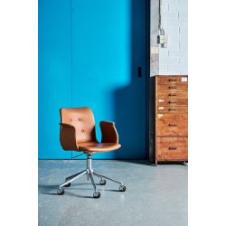 Bent Hansen Primum kontorstol 5 hjul