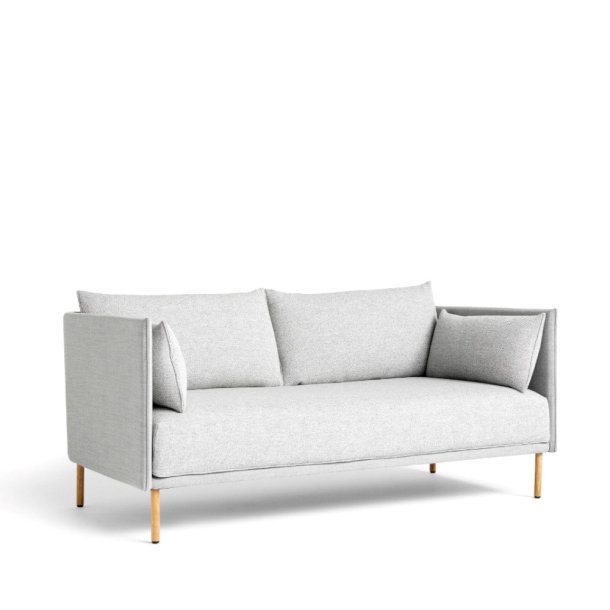 Silhouette Mono sofa m. alm. ryghjde, 2 personers