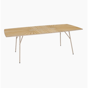 Mandalay Marguerit havebord L200 - taupe