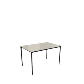 Sovet - Slim spisebord 120x80 cm, glas