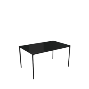 Sovet - Slim spisebord 140x90 cm, glas