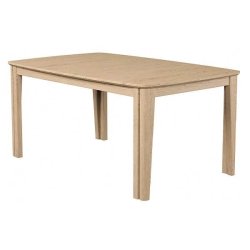 Skovby SM107 eg massiv spisebord inkl. 3 tillgsplader