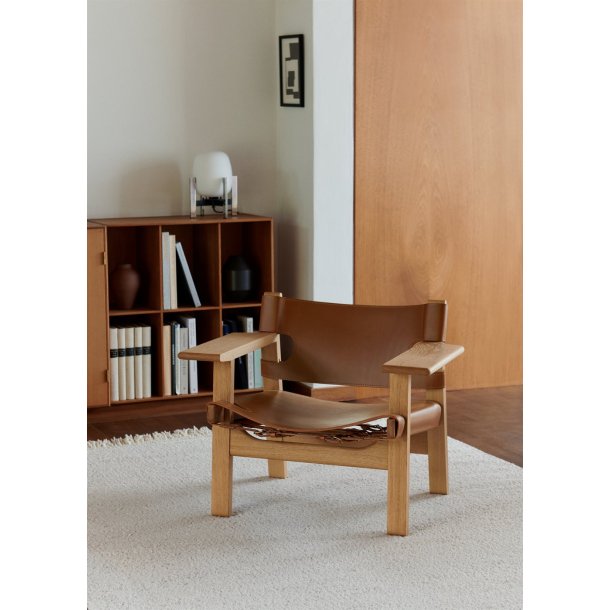 Fredericia Furniture Den Spanske Stol - Lys olieret eg/Cognac lder