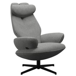 Brunstad Split hvilestol med skammel