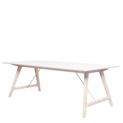 Andersen Furniture - T7 spisebord i laminat m. udtrk (2-5700), 220x95 cm