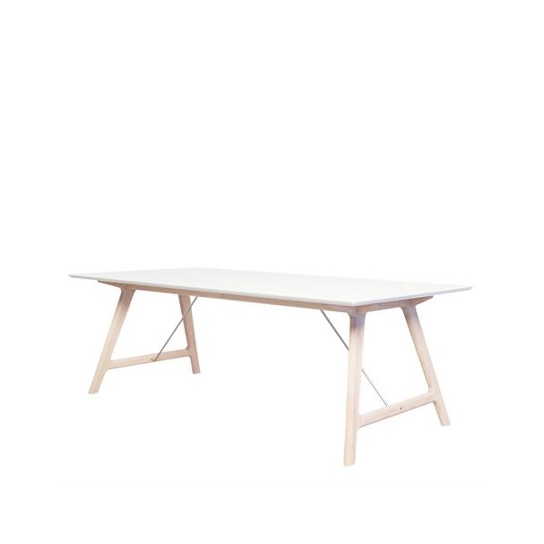 Andersen Furniture - T7 spisebord i laminat m. udtrk (2-5700), 220x95 cm