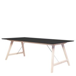 Andersen Furniture - T7 spisebord i laminat m. udtrk (2-5700), 220x95 cm